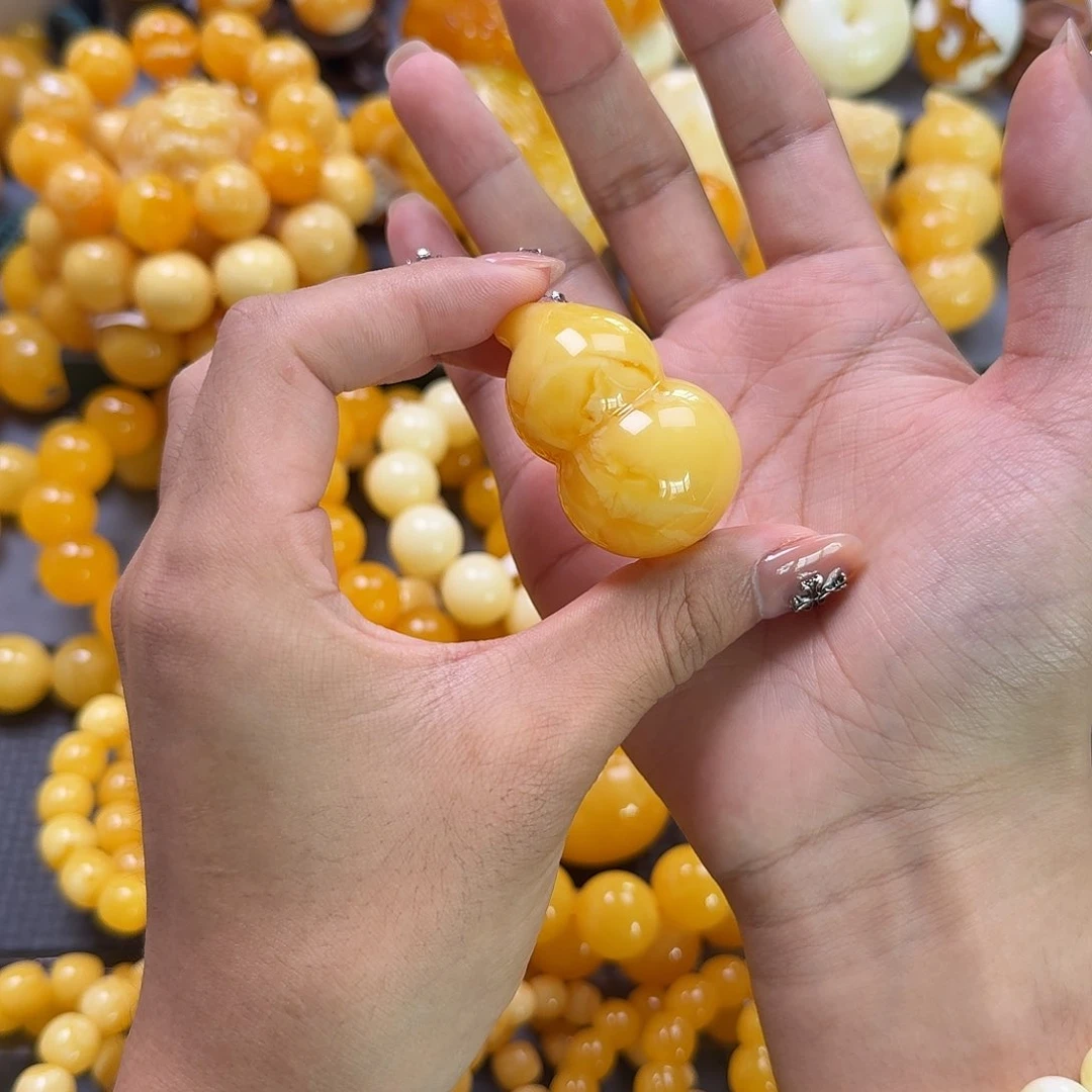 未镶嵌蜜蜡珠宝奇石葫芦