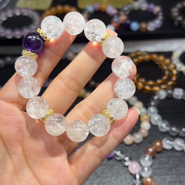 未镶嵌颈饰水晶白水晶