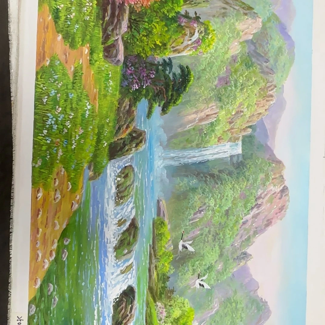 油画加油加油努力加油加油