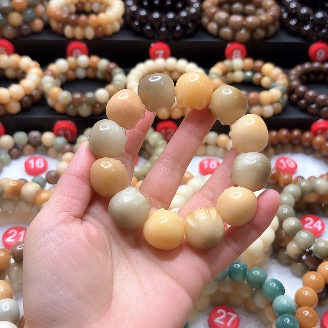 菩提根/象牙果手串全品+微暇兔子