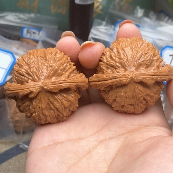 猴头核桃吊坠7122号白狮子47