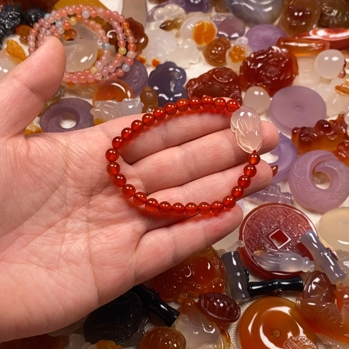 玛瑙/玉髓未镶嵌颈饰