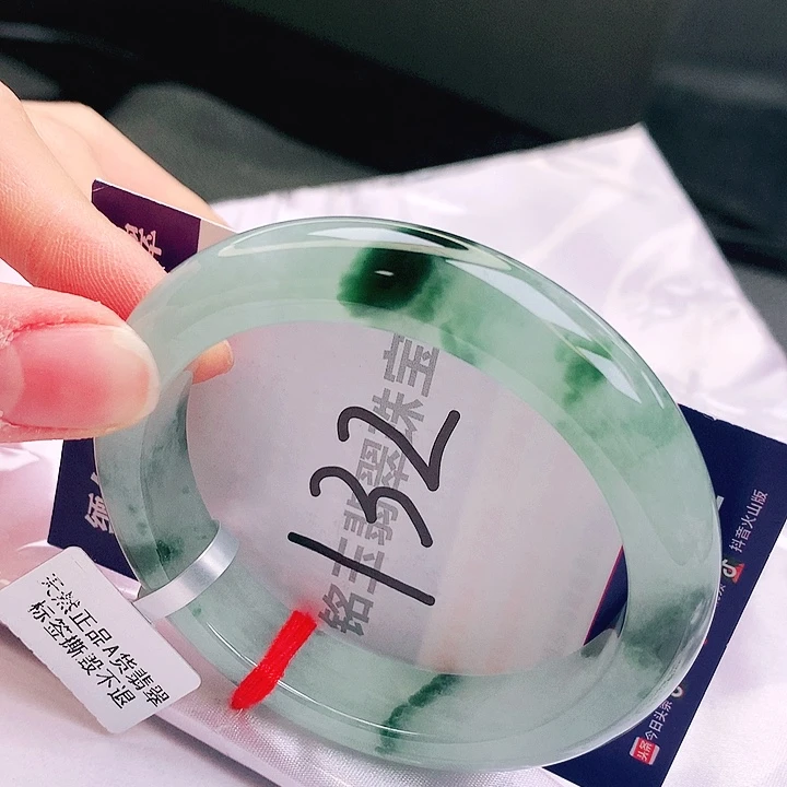 翡翠未镶嵌手镯缅甸天然a货翡翠手镯