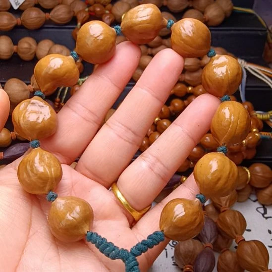 橄榄核手串/手链橄榄核手串铁核蒜头异形1.9左右