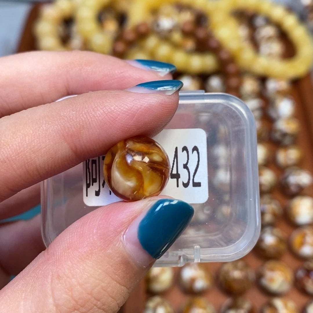 猴头核桃把件沁色圆珠老型432