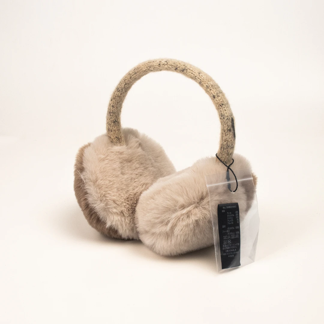 日*【Ca4la**】毛绒绒耳帽#0519