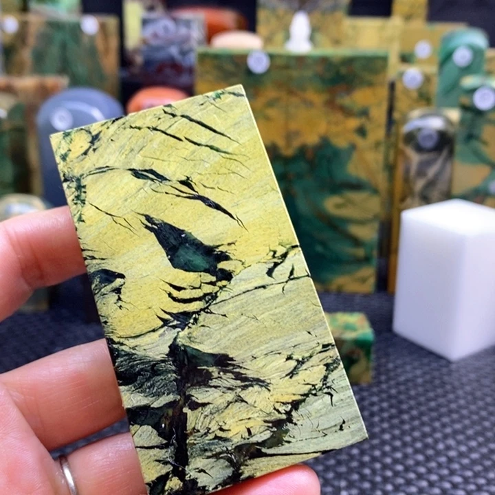 四川石夜****…青田石印章石