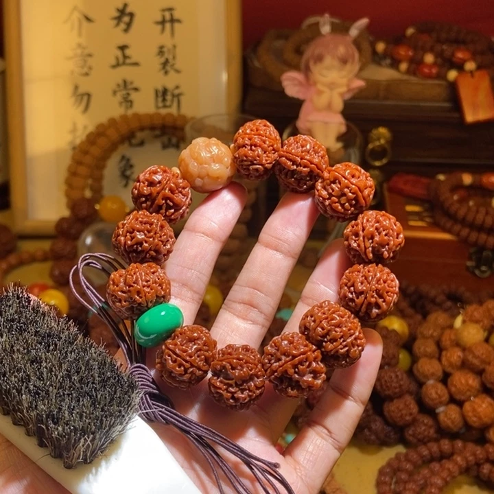 吊坠金刚菩提206玉化貔貅绿扣