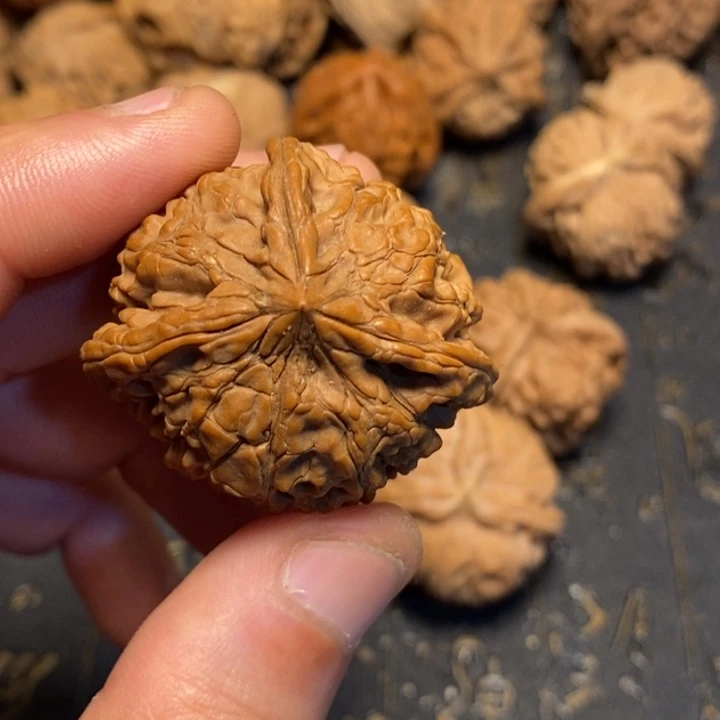 文玩核桃吊坠@**饭文玩核桃异形单只