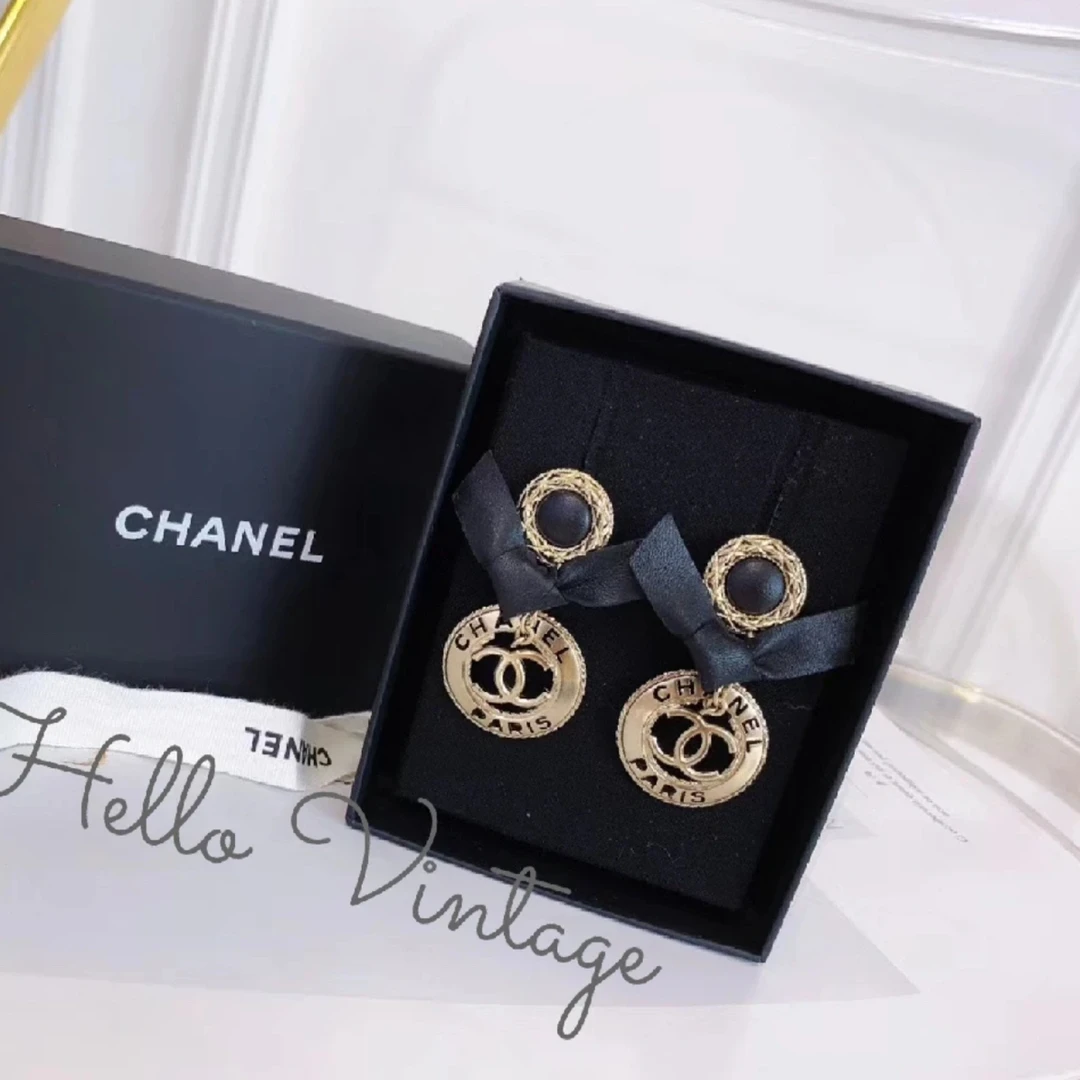 95新 Chanel/香奈儿 Chanel蝴蝶结耳坠 25100005-03