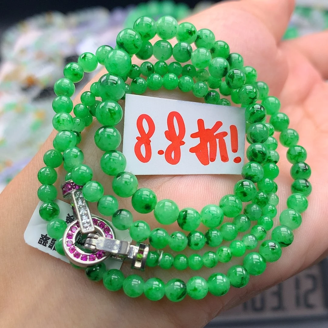 毛衣链未镶嵌翡翠