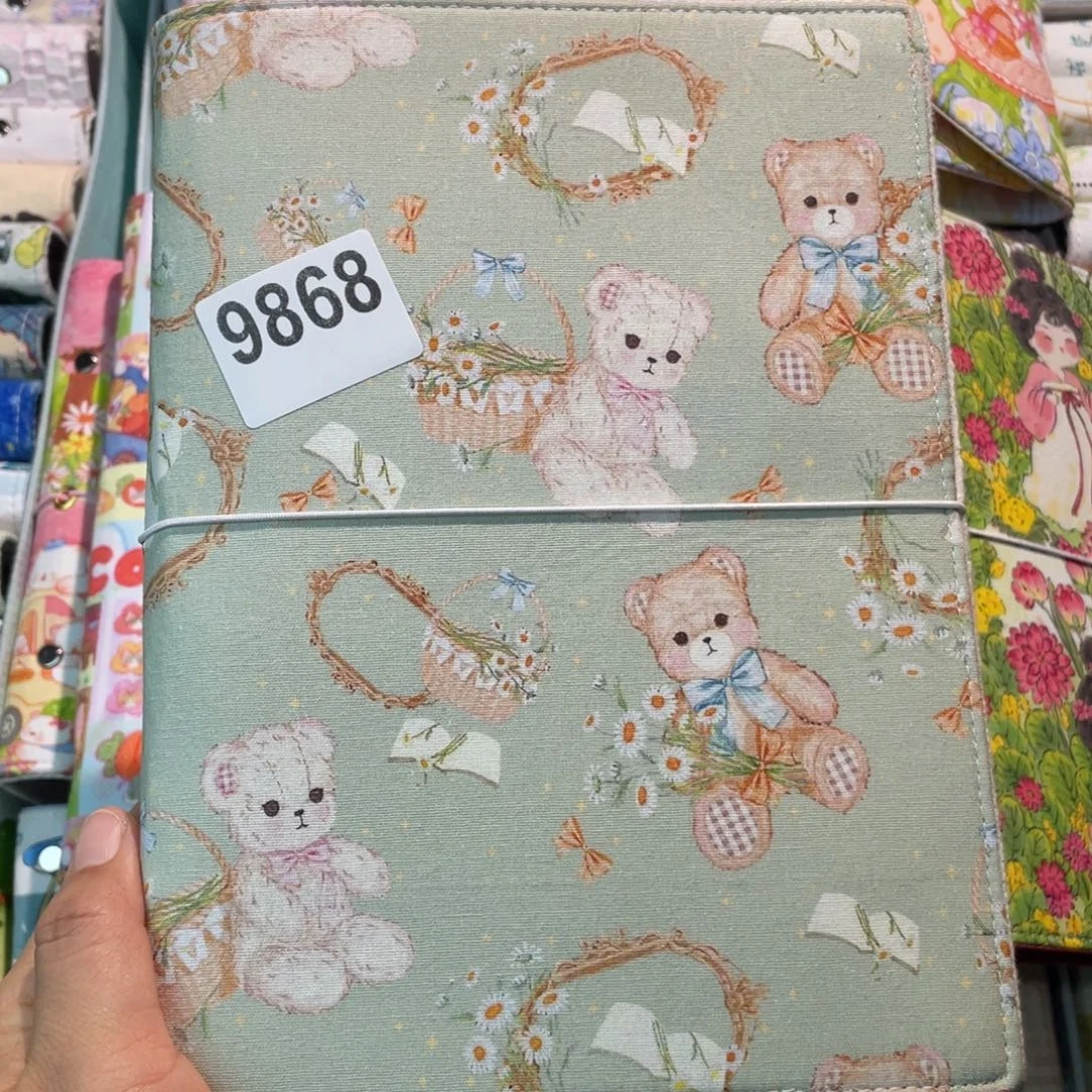 织绣A5 活页不加纸9868
