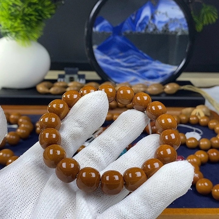 小***哥橄榄核手串/手链1.24老行