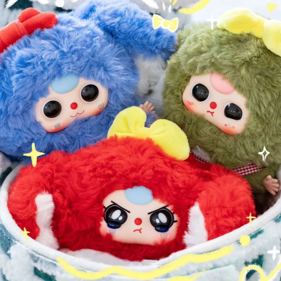 【拆盒】娃三岁-马卡龙小小兔2代毛绒盲盒