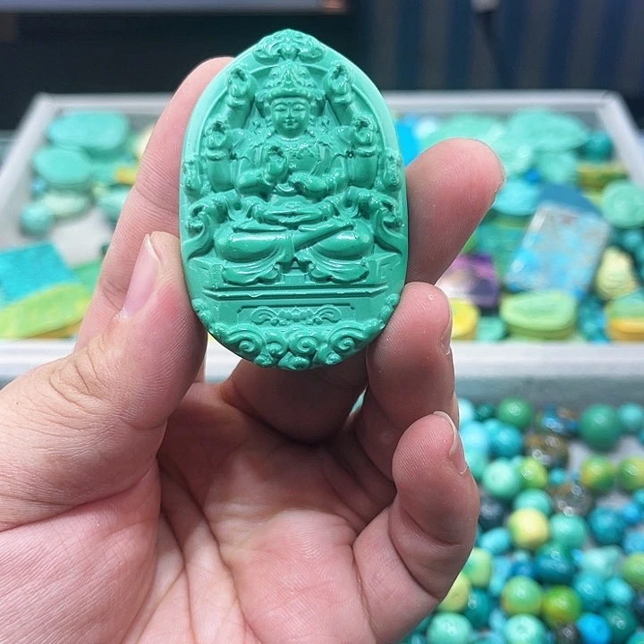 高瓷雕刻精品精美