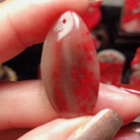 昌化鸡血石昌化鸡血石挂件