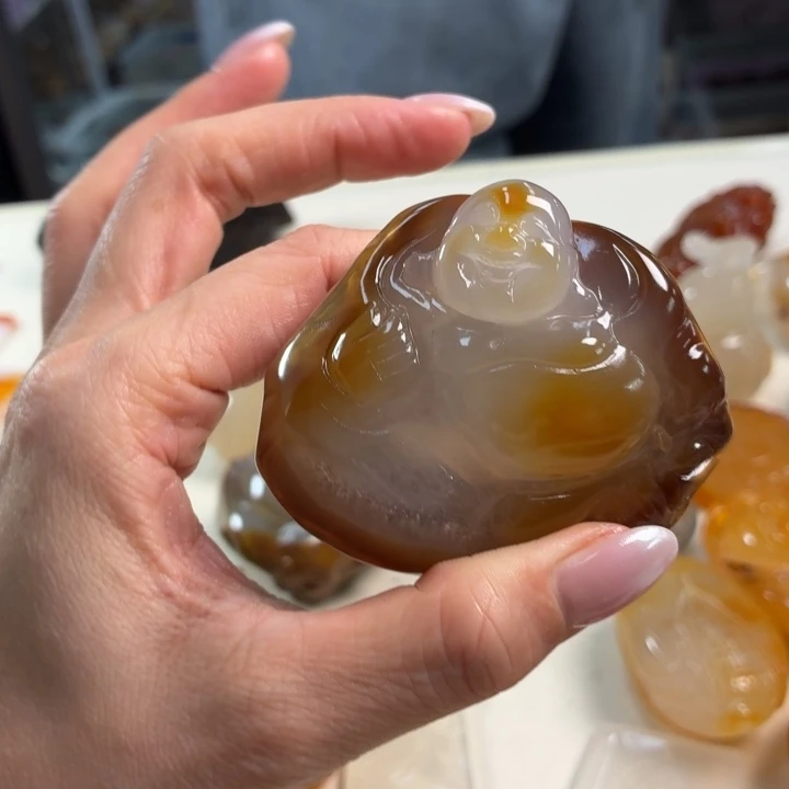 玛瑙/玉髓吊坠(不含链)未镶嵌
