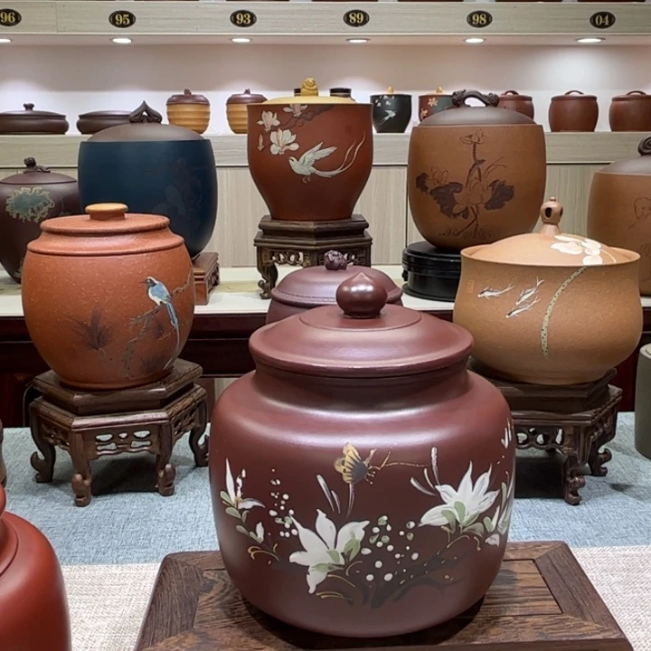 紫砂茶叶罐茶叶罐