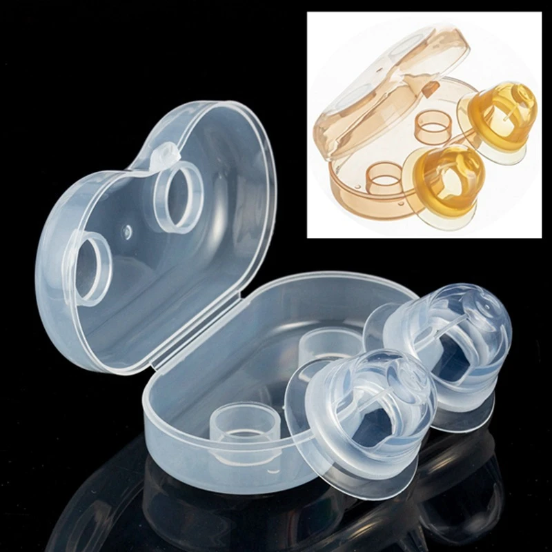 硅胶乳头矫正器乳头牵引带盒子孕妇凹陷少女内陷抽取式洗脸面巾