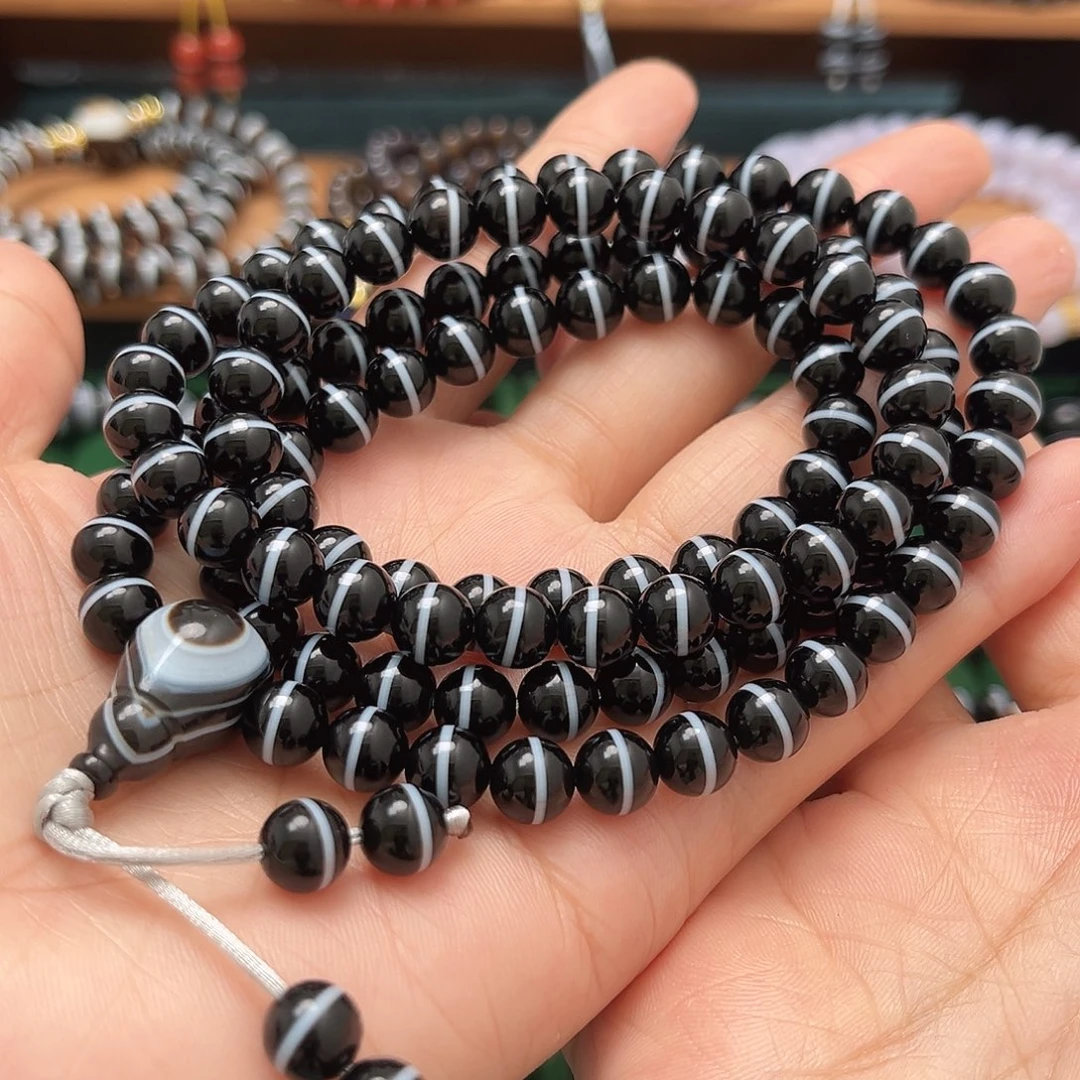 玛瑙/玉髓合金手串