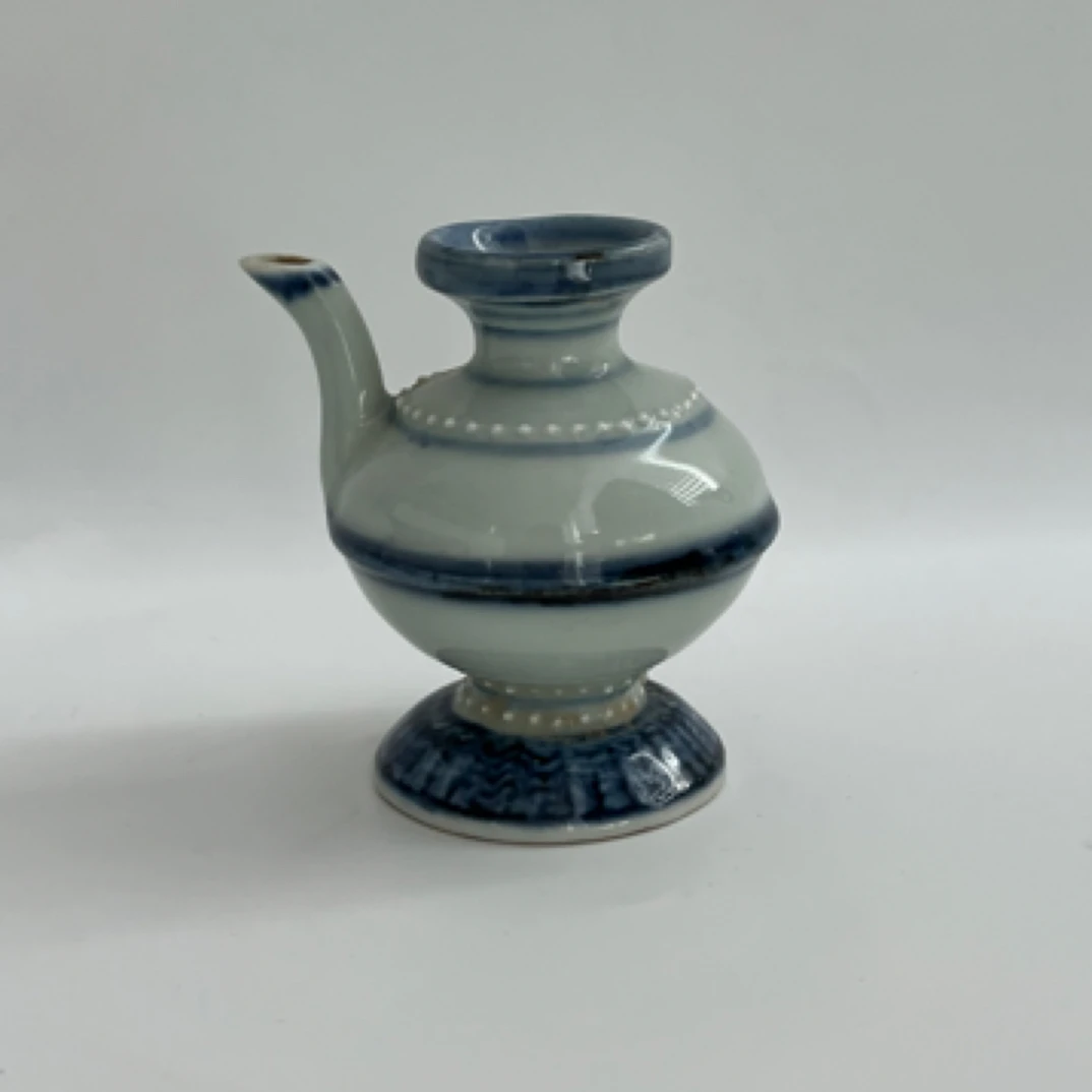 明代早期青花砚滴