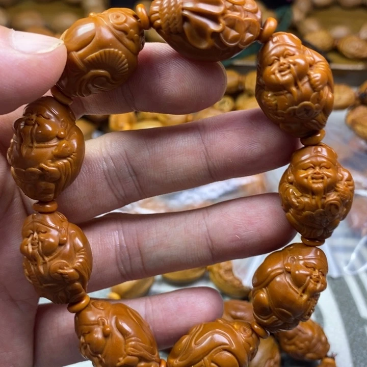 橄榄核手串/手链橄榄核雕工艺手串