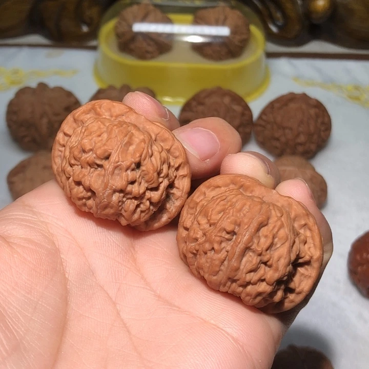 文玩核桃把件37京东第一矮