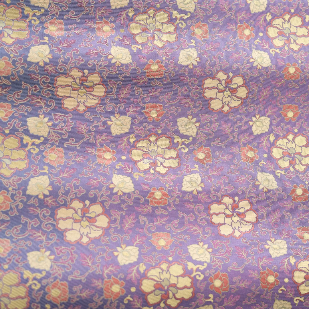 【凤熙云裳】张和才绸都蜀锦博物馆 东汉牡丹锦 面料裁开概不退换