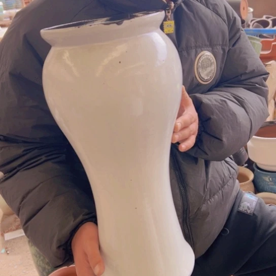 紫砂花盆高43口18————