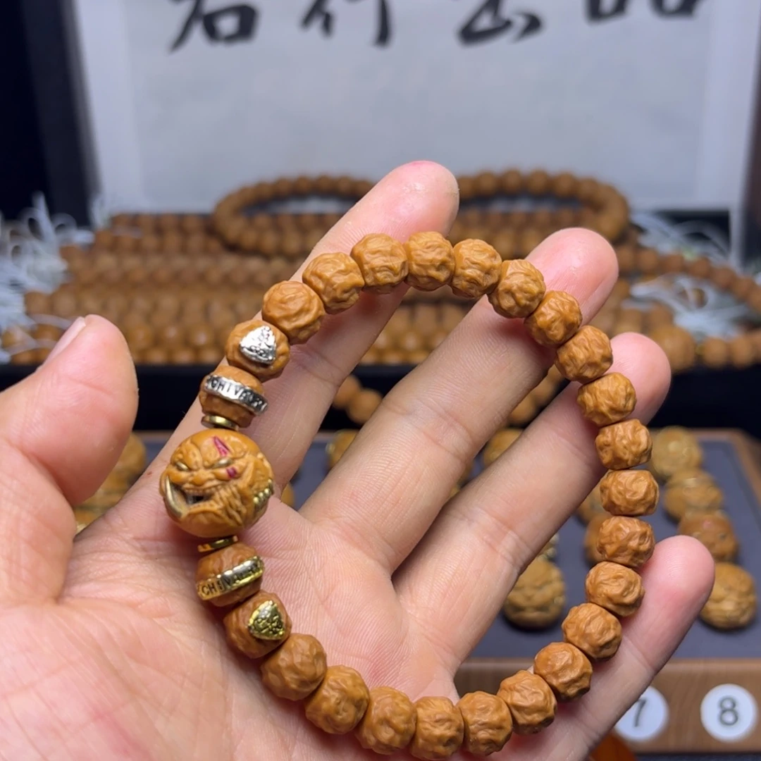 脆***.手串/手链核桃全品龙蛇