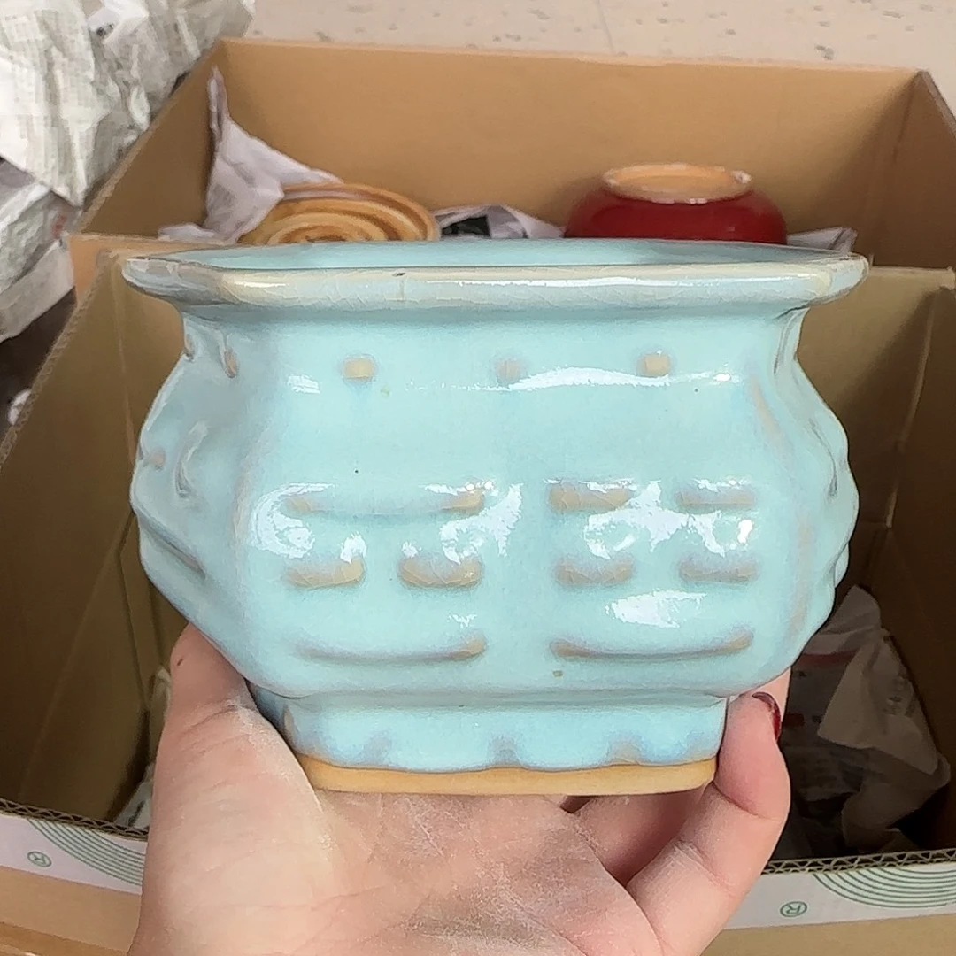 摆件陶郑家钧窑摆件