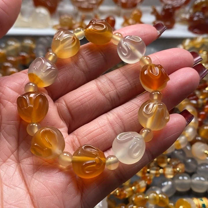 玛瑙/玉髓手串未镶嵌