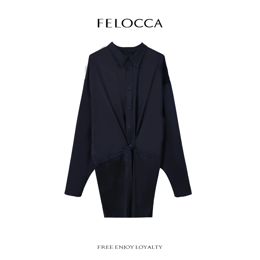 【FELOCCA】设计感时尚休闲风衣款开衫外套NYN-4325