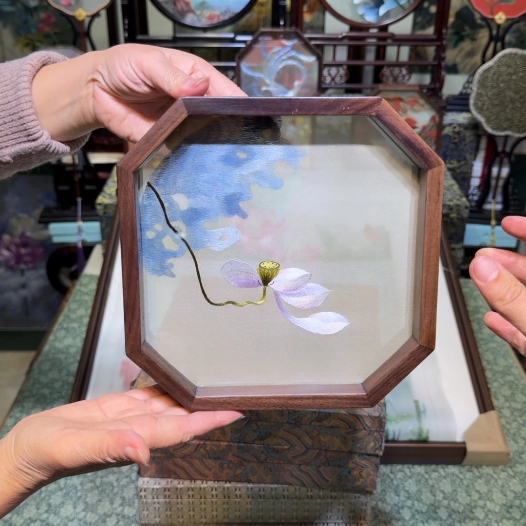 刺绣手工苏绣工艺制作技艺精湛