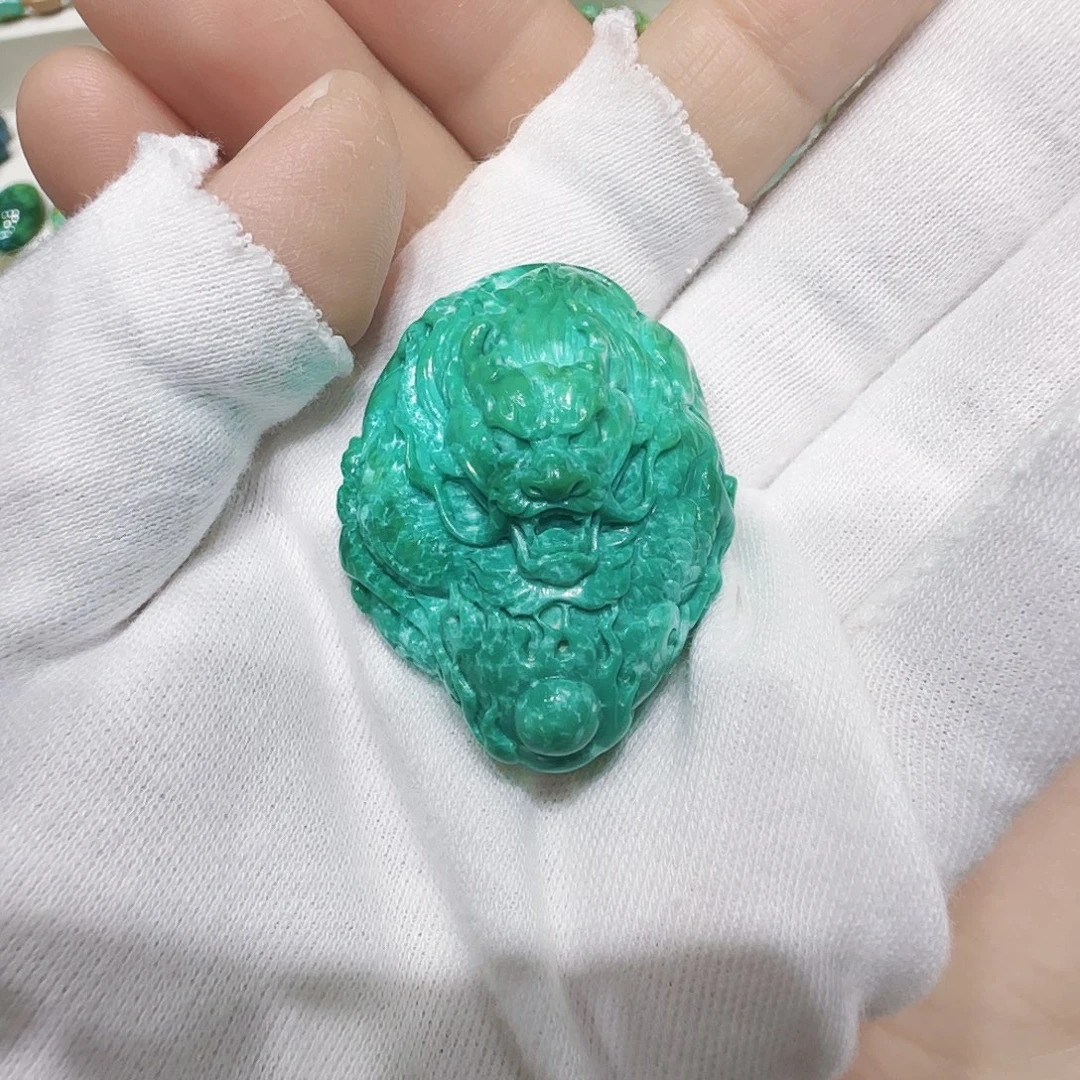 绿松石未镶嵌原矿绿松石