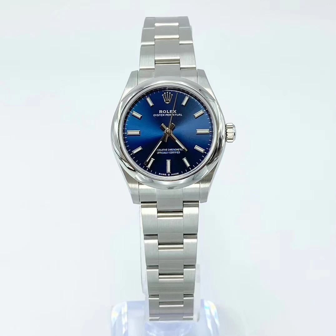 99新 Rolex/劳力士 小橘/277200蓝面/31mm/自动机械/21年全套