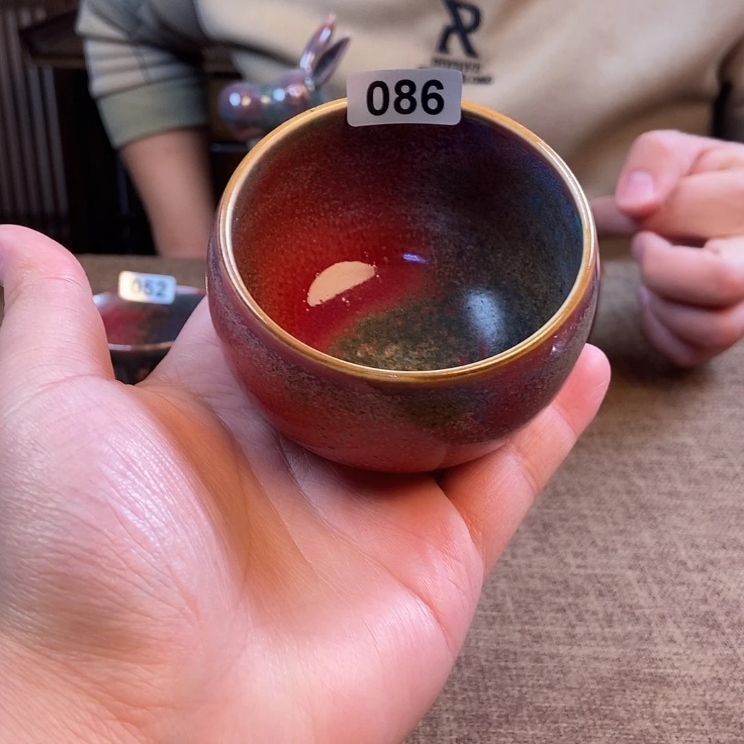 瓷片钧瓷主人杯杯