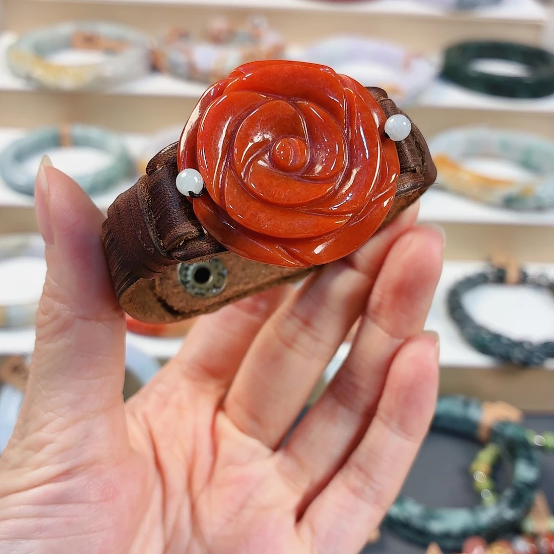 翡翠未镶嵌手链手串