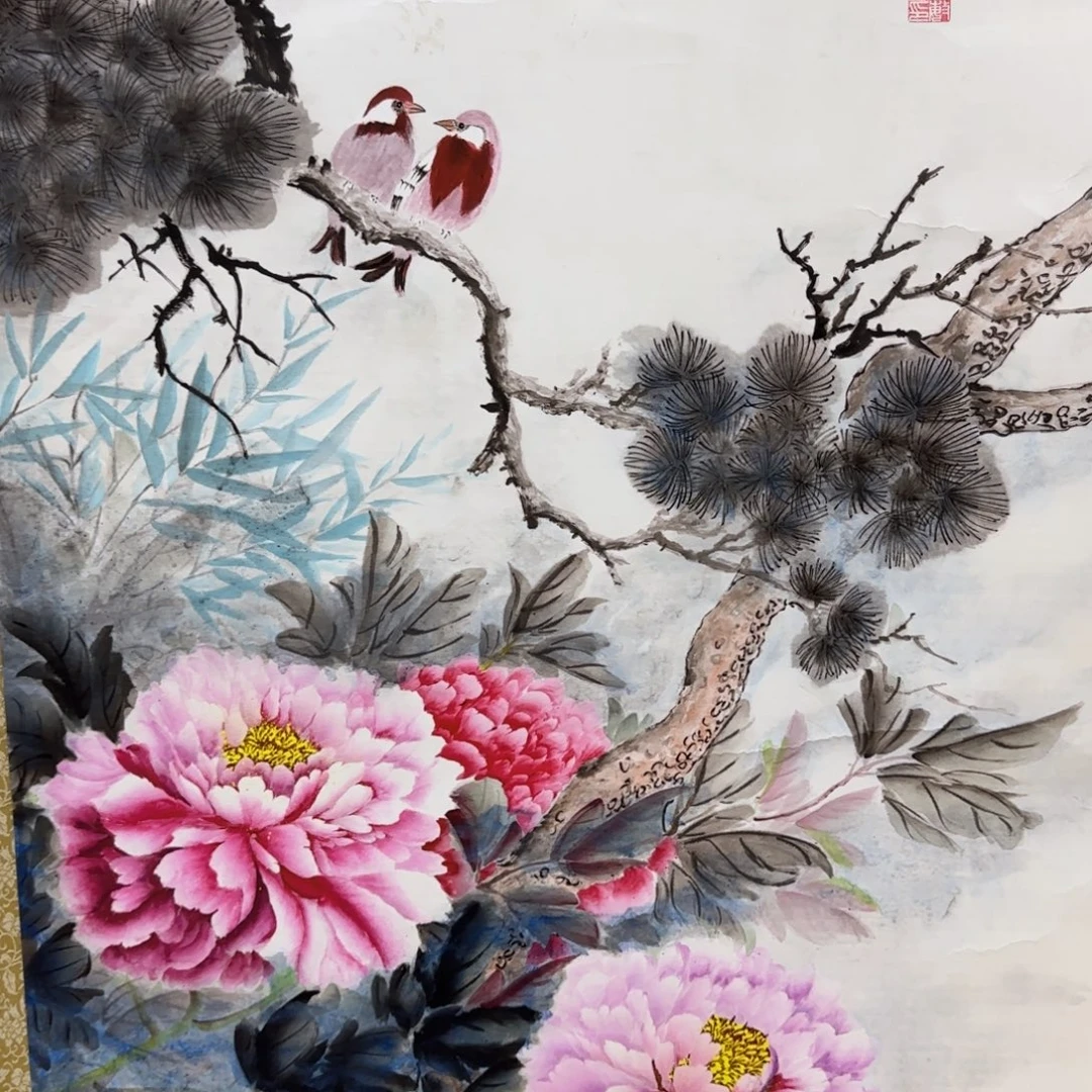 国画QA原创山水作品！带证书！限购一单