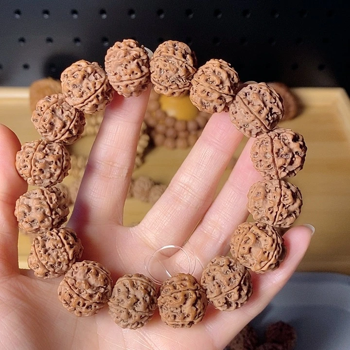 金刚菩提手串平**淡陈籽老金刚菩提