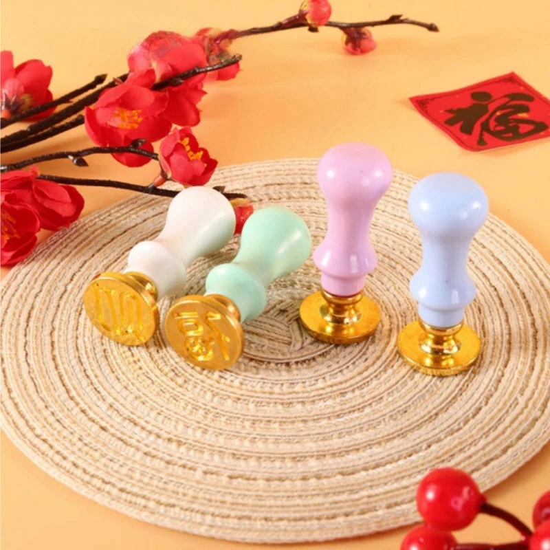 【过年福利】家用擀面杖创意福财印花面食不粘烘培包饺子居家好物