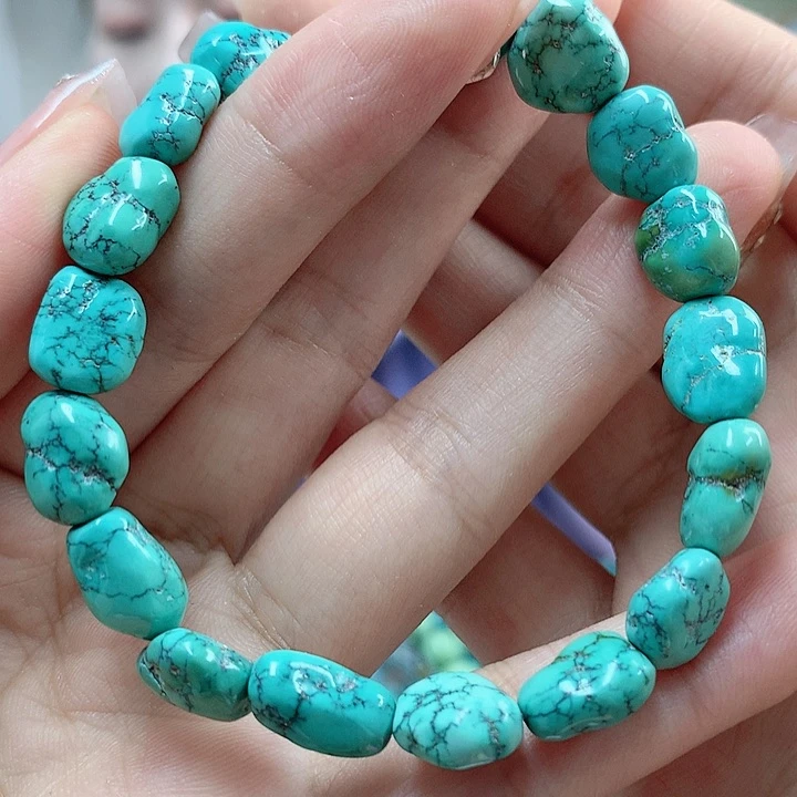 绿松石珠宝奇石未镶嵌