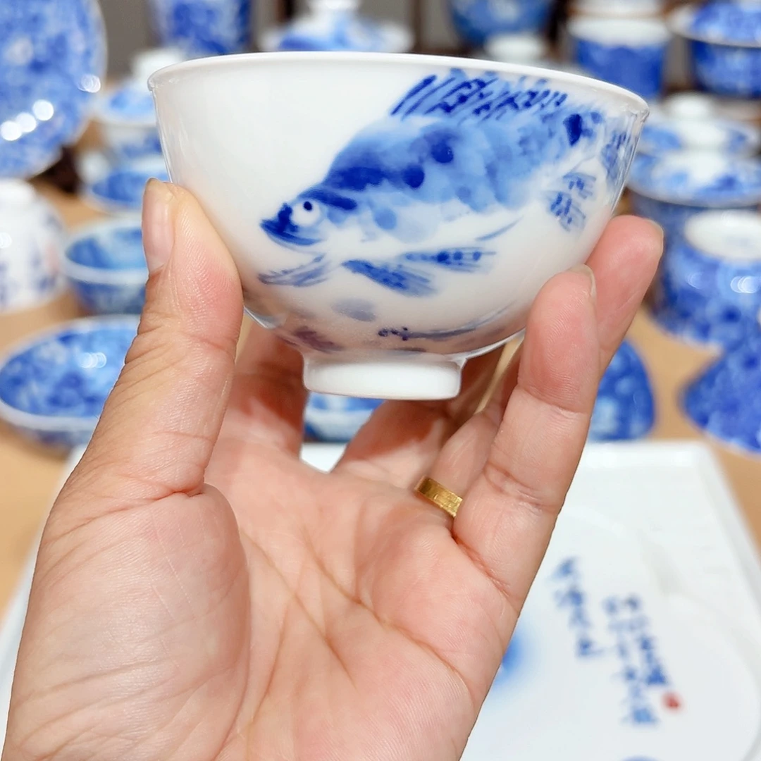 景德镇纯手绘单杯