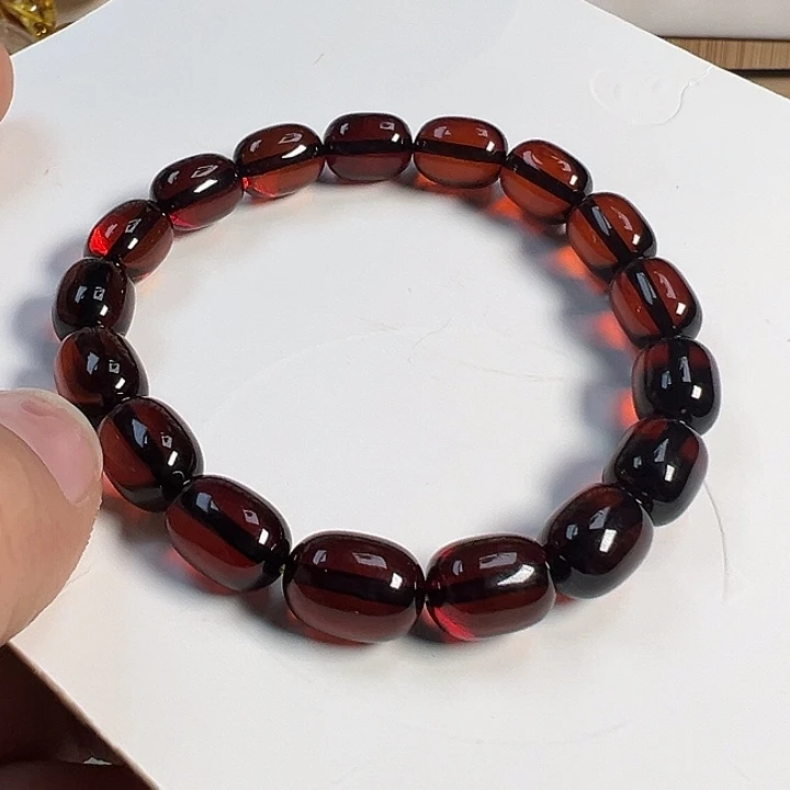 血珀项圈未镶嵌血珀