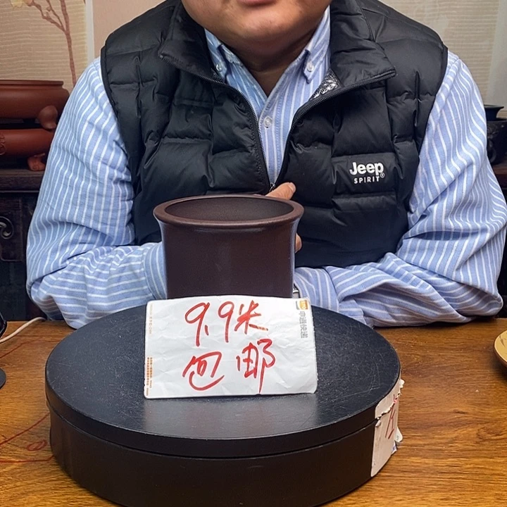 紫砂花盆货号一只JG33