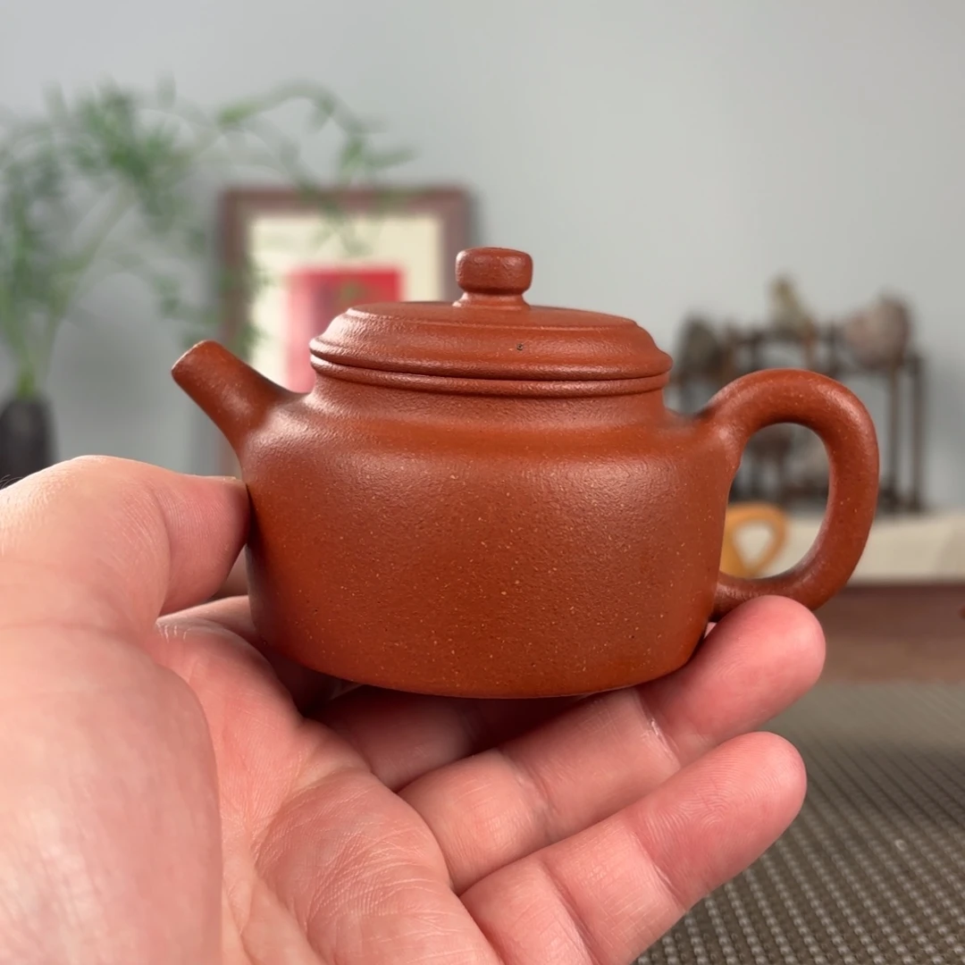 优***油茶壶紫砂黄龙山原矿紫砂壶