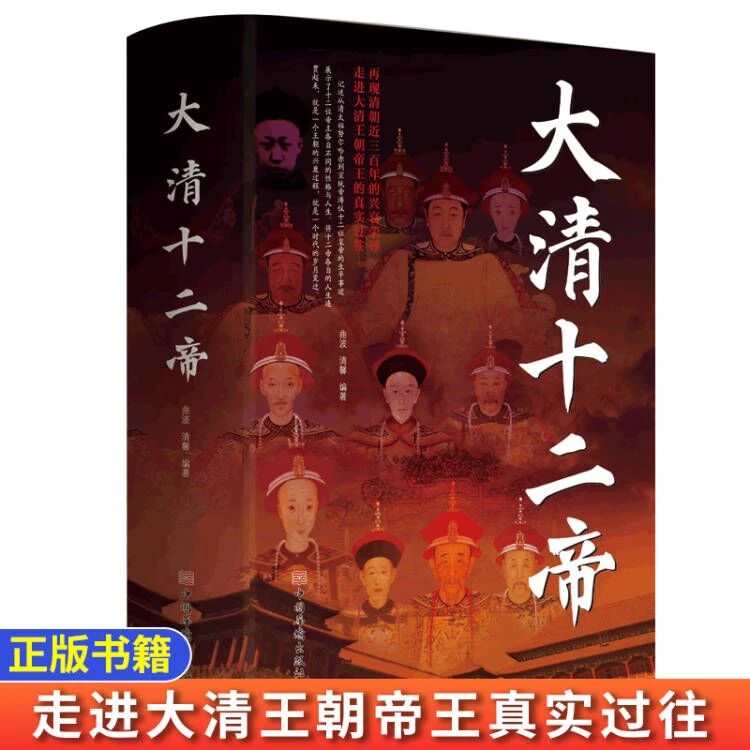 正版大清十二帝中国皇帝全传雍正乾隆中国历代皇帝历史人物传记