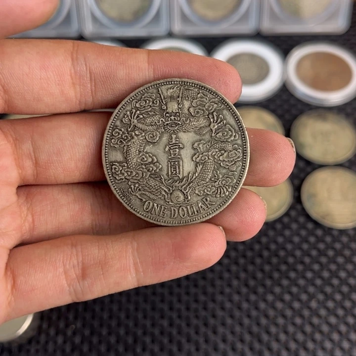 金属大头龙洋船洋工艺品