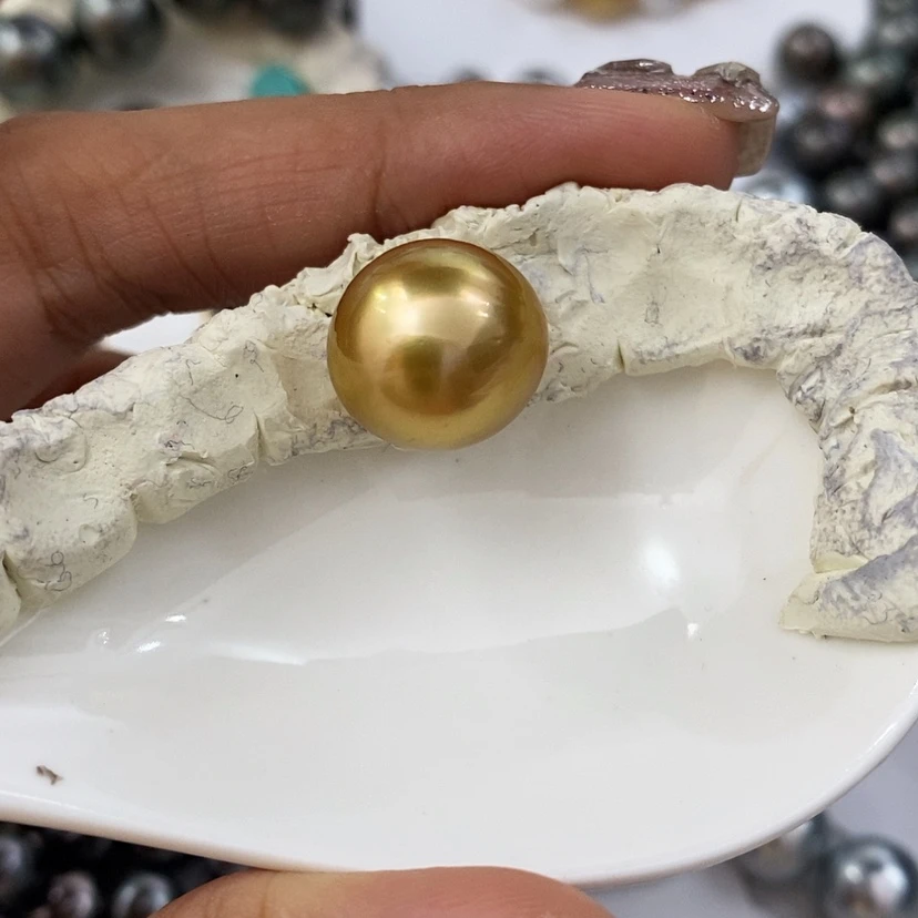 【闪购商品】海水珍珠裸珠未镶嵌超***方