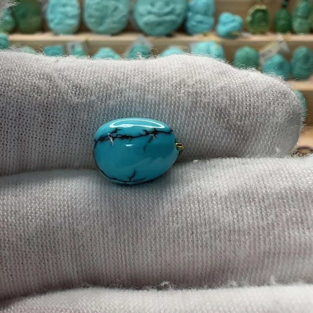 未镶嵌绿松石随形8.5mm